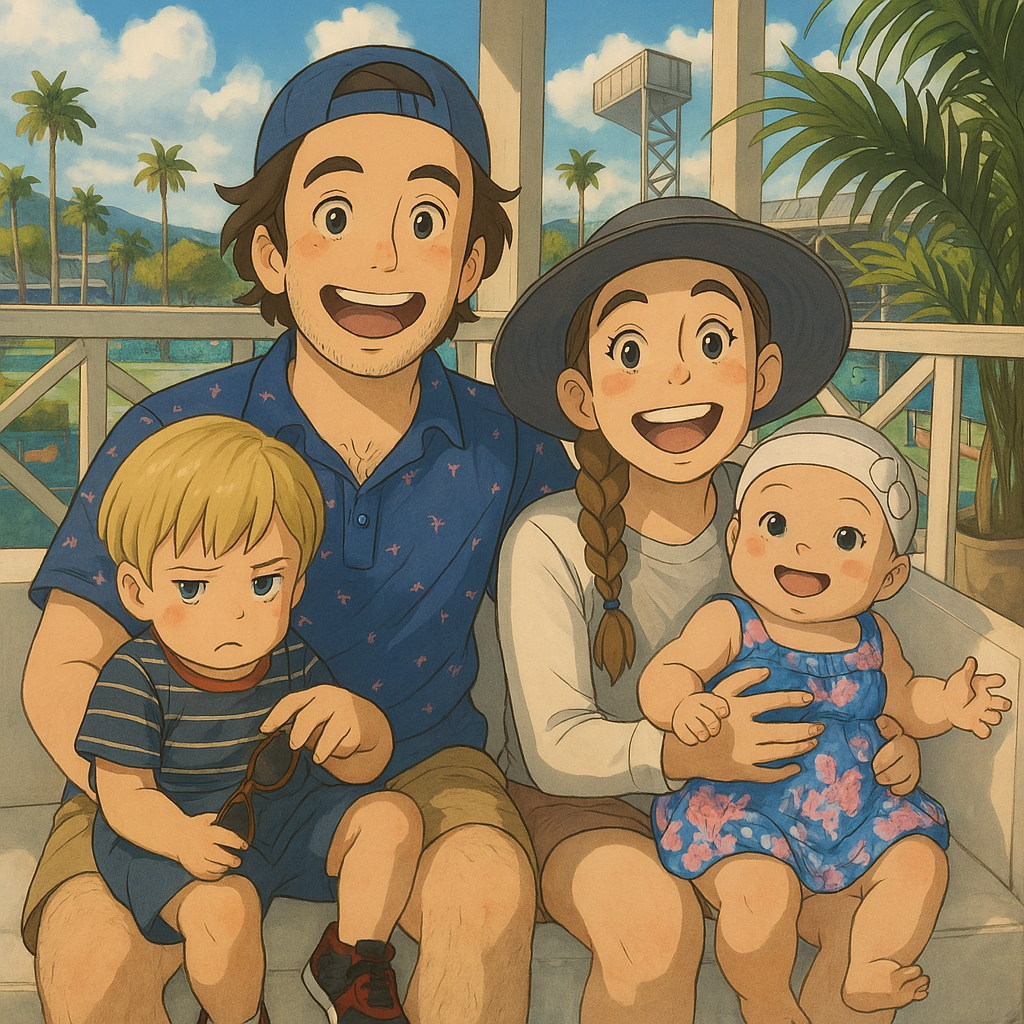 Shane Murray Jarman family photo